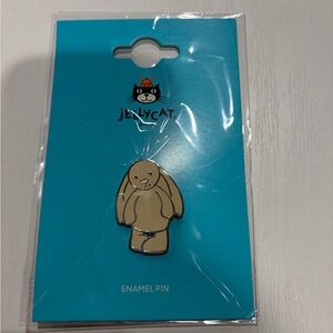 AUTHENTIC‼️ New Jellycat bashful bunny enamel pin Rare - Sealed- FAST SHIP